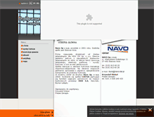 Tablet Screenshot of navo-stal.pl